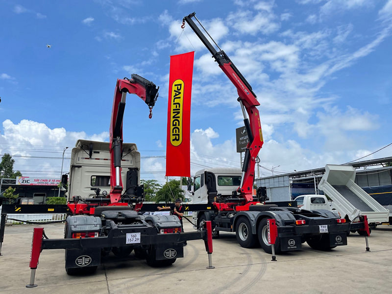 Tây Nam Bộ- thị trường nhiều tiềm năng phát triển của cẩu tự hành Palfinger